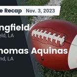 Football Game Recap: Springfield Bulldogs vs. St. Thomas Aquinas Falcons