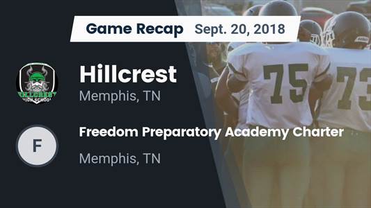 Football Game Recap: Freedom Prep Academy vs. Memphis Academy of