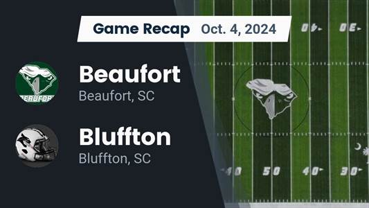 Football Recap: Beaufort Drops Season-High Score on Bluffton