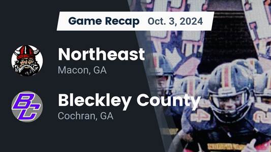 Football Recap: Bleckley County Takes a Loss