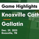 Knoxville Catholic skates past Gallatin with ease