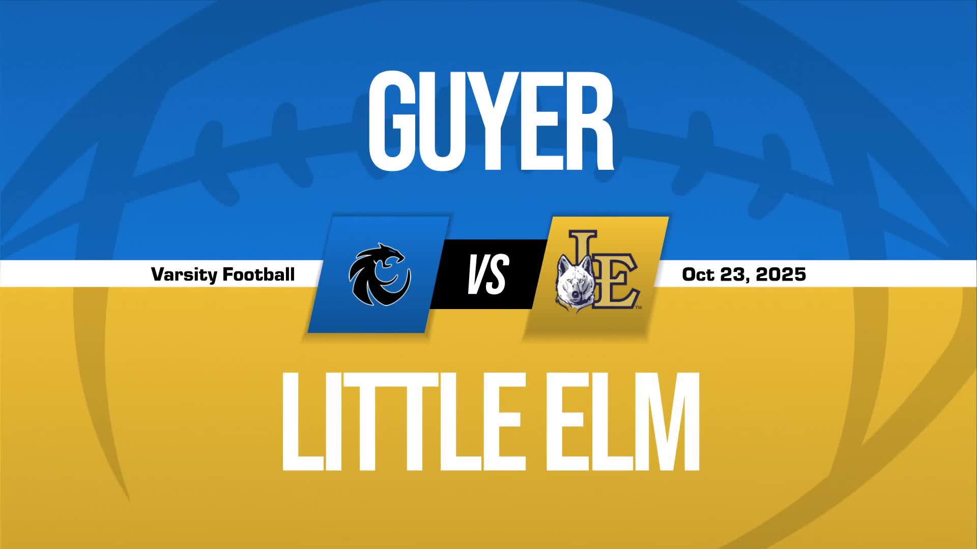 Football Recap: Little Elm Comes Up Short + How To Watch