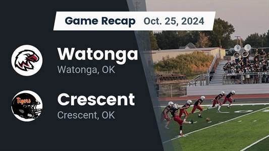Football Recap: Crescent Piles Up the Points Against Watonga