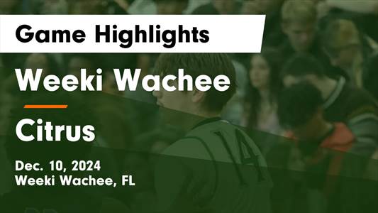 Basketball Game Preview: Citrus Hurricanes vs. Wildwood Wildcats