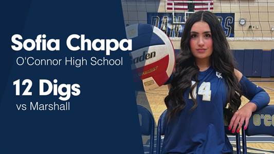 Sofia Chapa Game Report: vs Holmes