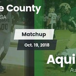 Football Game Recap: Aquinas vs. Greene County
