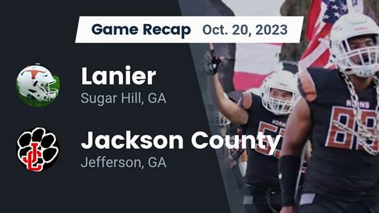 Football Game Recap: Jackson County Panthers vs. Lanier Longhorns