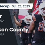 Football Game Recap: Jackson County Panthers vs. Lanier Longhorns