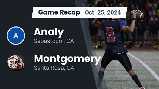 Football Recap: Montgomery Takes a Loss