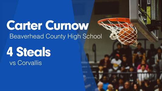 Carter Curnow Game Report: vs East Helena