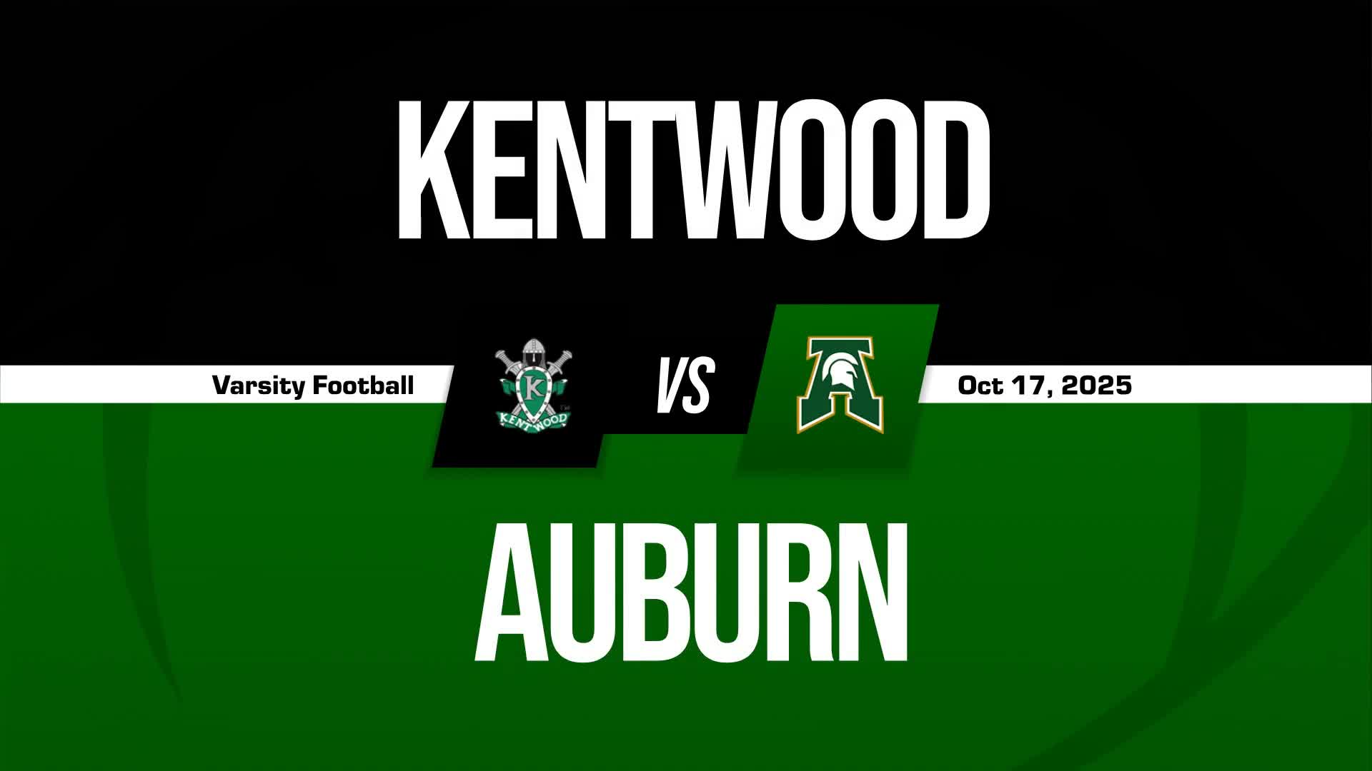 Football Recap: Make It Four in a Row for Kentwood + How To Watch