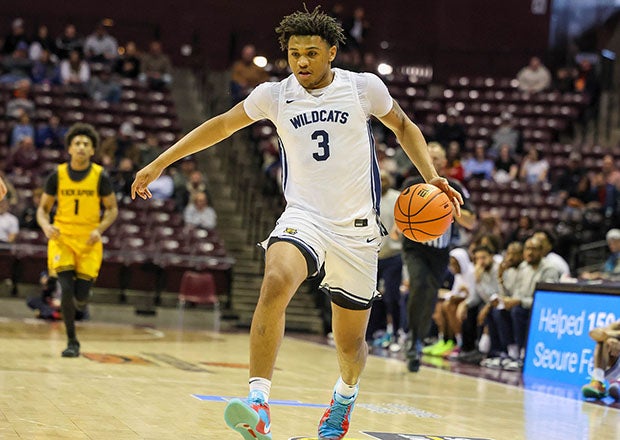 Despite putting together an impressive senior campaign, top 25 Connecticut signee Colben Landrew won't be participating in the McDonald's All-American Game. (PHOTO: Richey Miller)