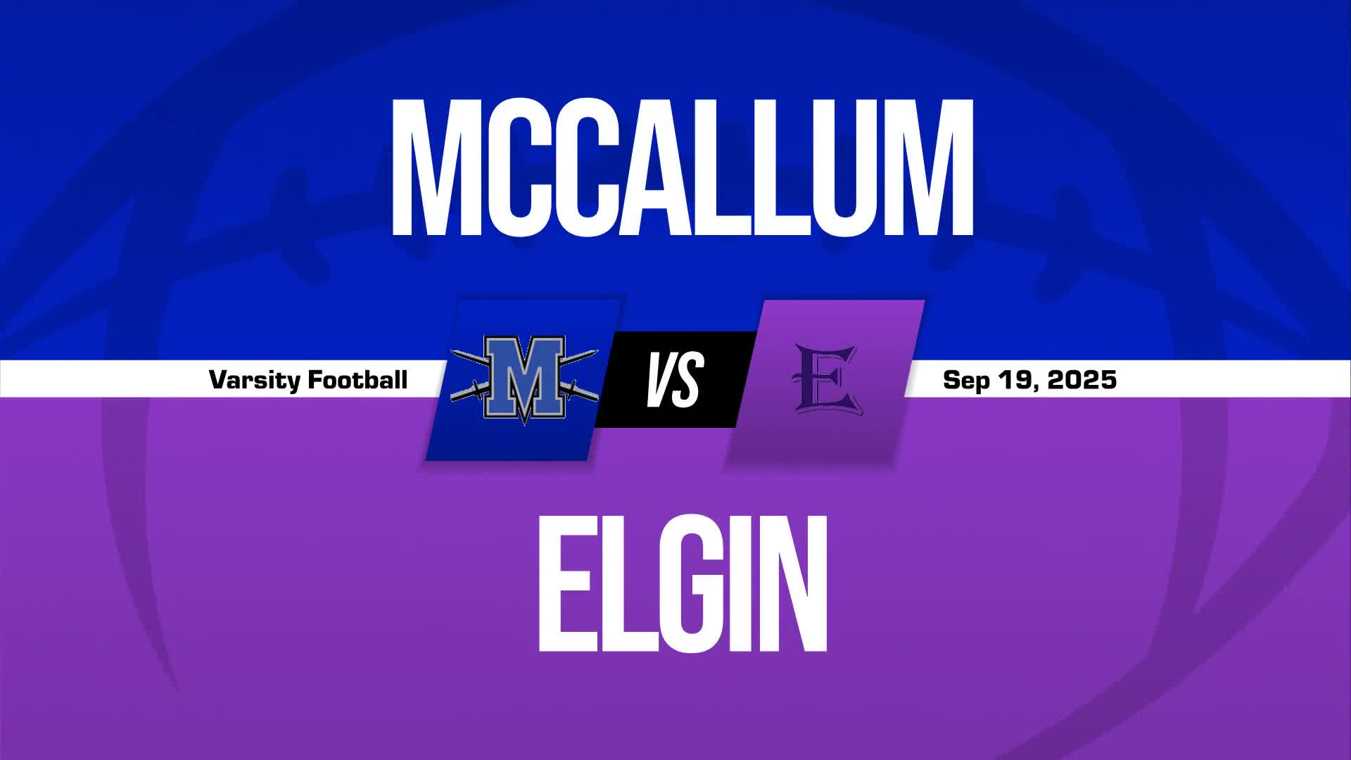 Football Game Preview: McCallum Knights vs. Pflugerville Panthers + How To Watch
