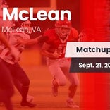 Football Game Recap: McLean vs. Justice