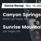 Football Game Recap: Sunrise Mountain Miners vs. Centennial Bulldogs