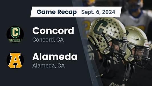 Football Recap: Concord Piles Up the Points Against San Lorenzo