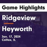 Basketball Game Recap: Heyworth Hornets vs. Flanagan/Woodland Falcons