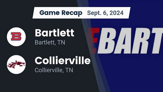 Football Recap: Bartlett Piles Up the Points Against Arlington