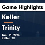 Trinity picks up fifth straight win on the road