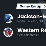 Football Game Recap: Jackson-Milton Bluejays vs. Western Reserve Blue Devils