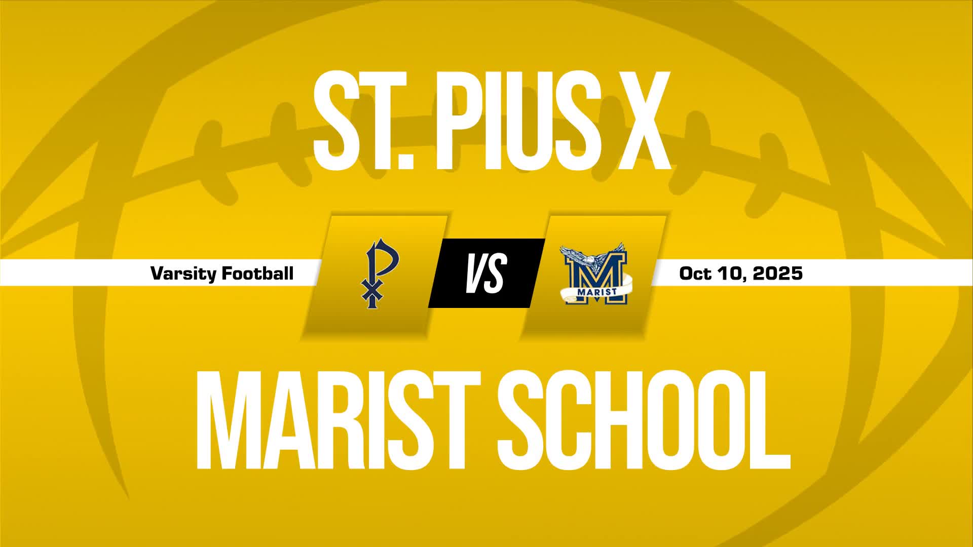 Football Game Preview: Marist War Eagles vs. Clarkston Angoras + How To Watch