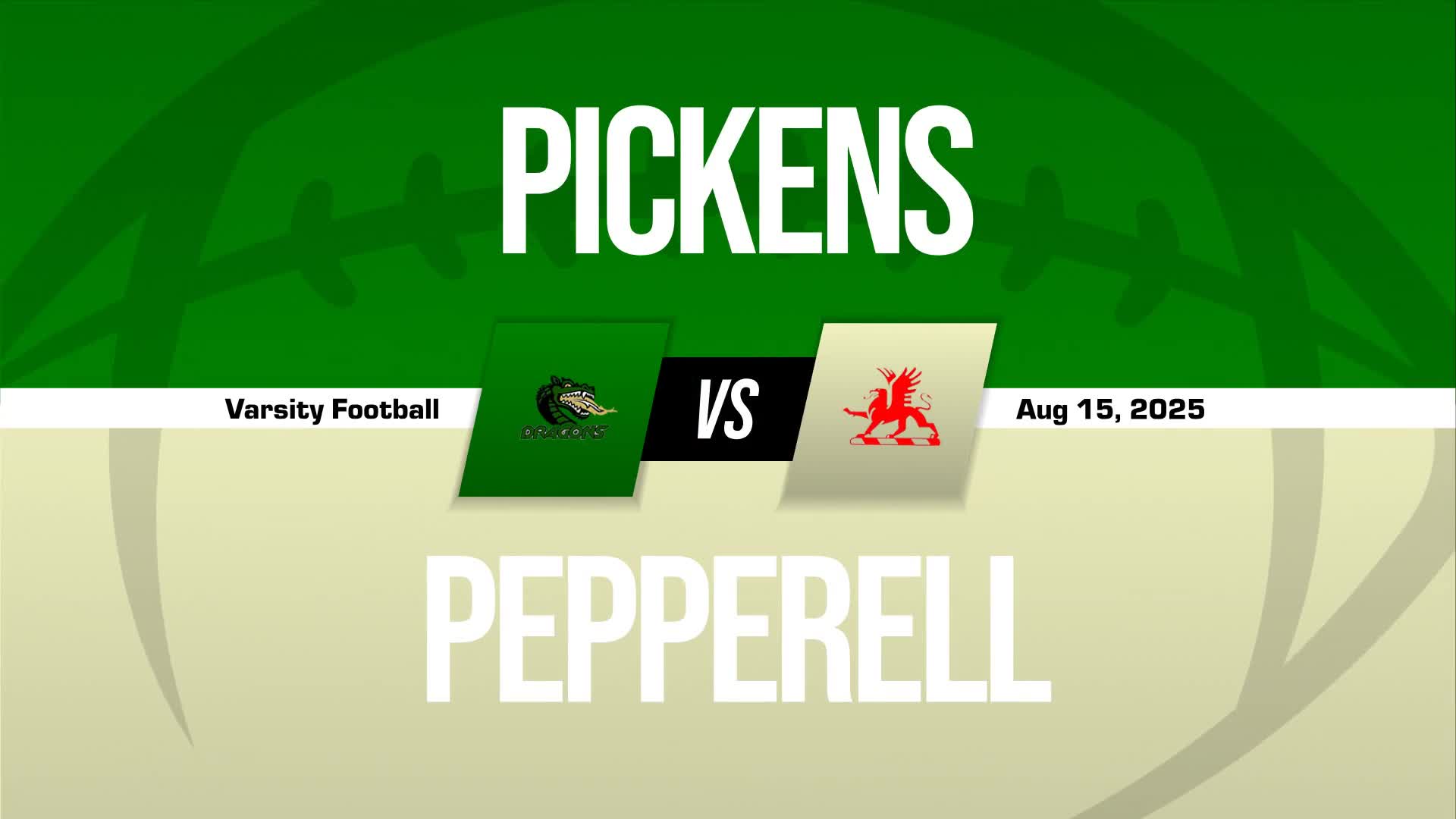Football Recap: Pickens'  Win  on Friday Extends Winning Streak 