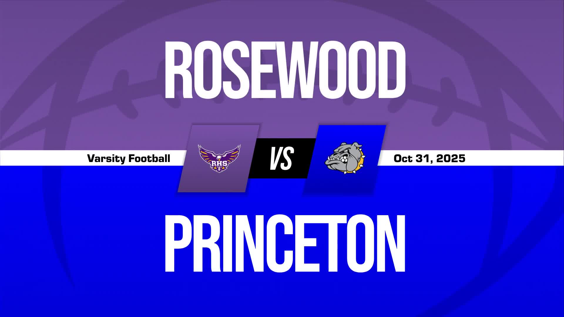 Football Recap: Rosewood Takes a Loss