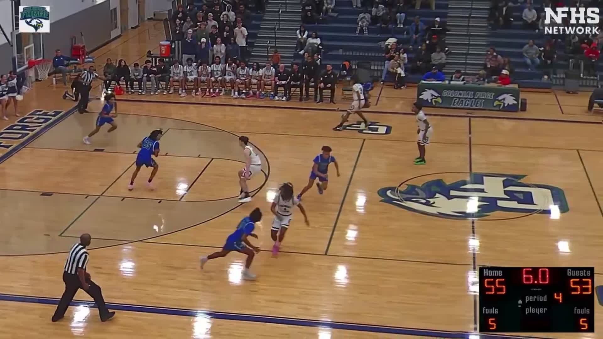 Basketball Recap: Friday's  Loss Ends Colonial Forge's Winning S