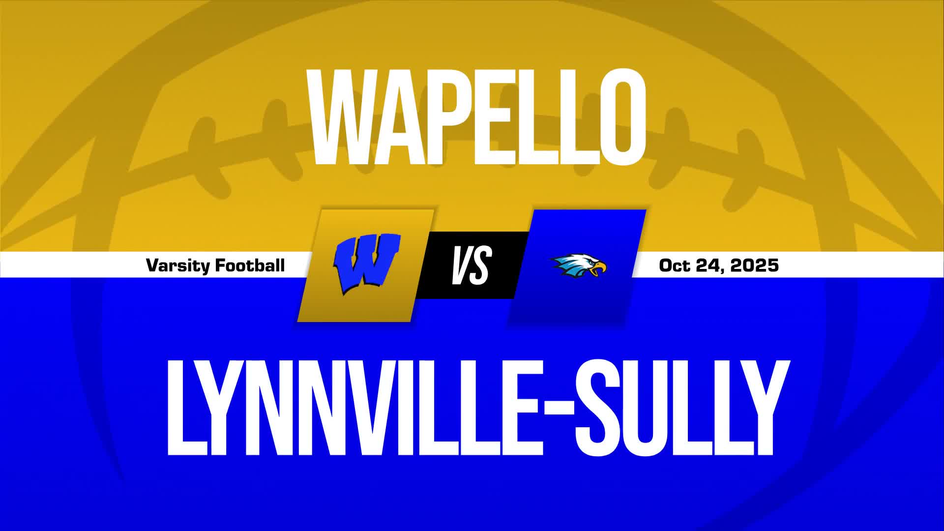 Football Recap: Wapello Falls Short of Lynnville-Sully in the Playoffs + How To Watch