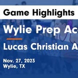 Wylie Prep Academy vs. Lucas Christian Academy