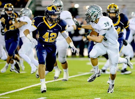 Tony Ellison is the fly back in the Granite Bay offense and will attempt to get in the open field often.