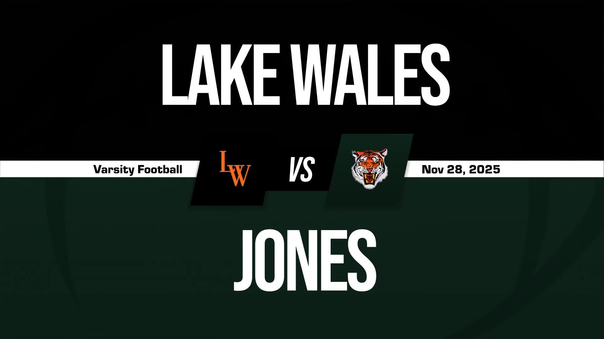 Football Game Preview: Jones Fightin' Tigers vs. Port Charlotte Pirates + How To Watch