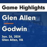 Glen Allen takes loss despite strong  efforts from  Lindsey Shoulders and  Sydney Worsham