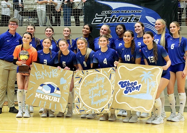 Something good might be about to happen for Byron Nelson, pictured here celebrating a bi-district championship win over Lake Ridge. (PHOTO: Gregory LaGrange)