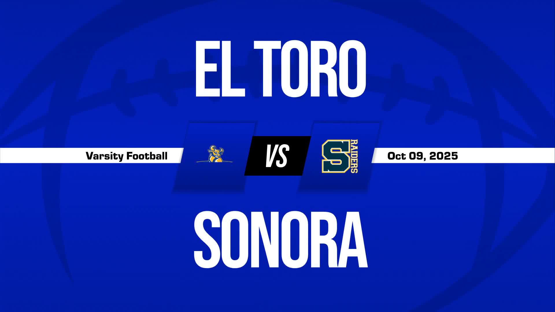 Football Game Preview: El Toro Chargers vs. Irvine Vaqueros + How To Watch