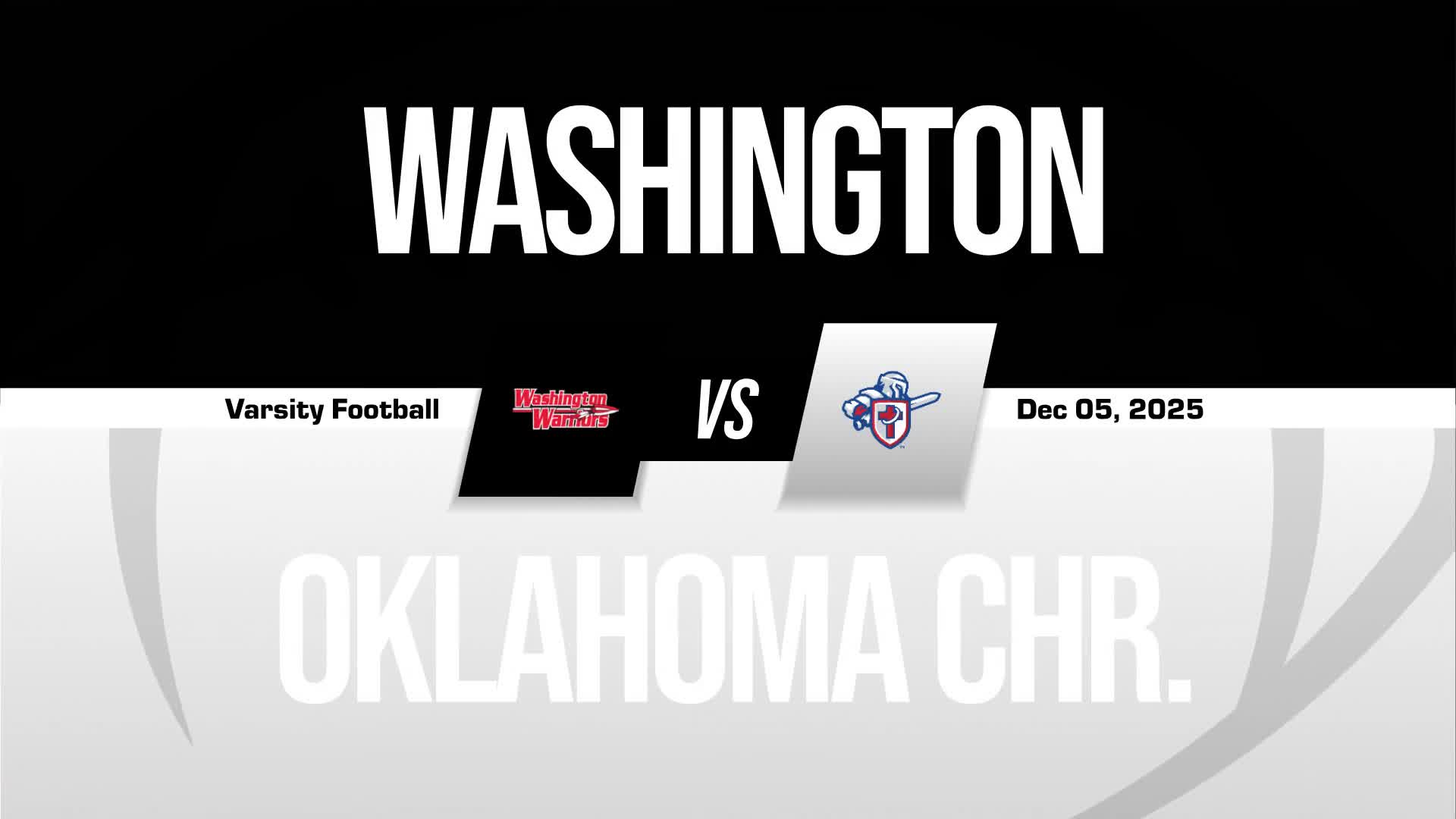 Football Game Preview: Washington Warriors vs. Jones Longhorns + How To Watch