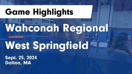 Volleyball Recap: West Springfield Comes Up Short