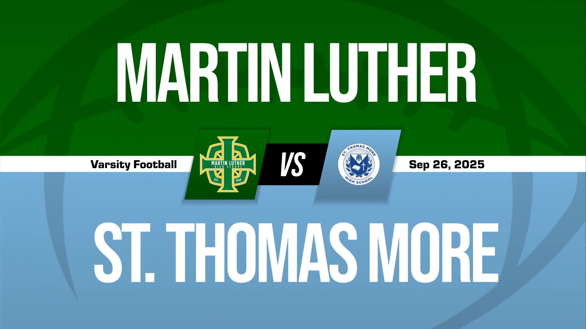 Football Game Preview: St. Thomas More Cavaliers vs. Luther Prep Phoenix