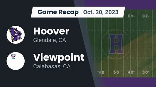 Football Game Recap: Hoover Tornados vs. Viewpoint Patriots