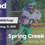 Football Game Recap: Spring Creek vs. Rosewood