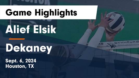Volleyball Game Recap: Alief Elsik Takes a Loss