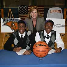 Martin (left) and Malcolm Smith are headed to Lipscomb.
