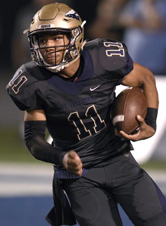 Bosco quarterback Re-al Mitchell