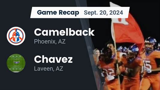 Football Recap: Camelback Drops Season-High Score on Cesar Chave