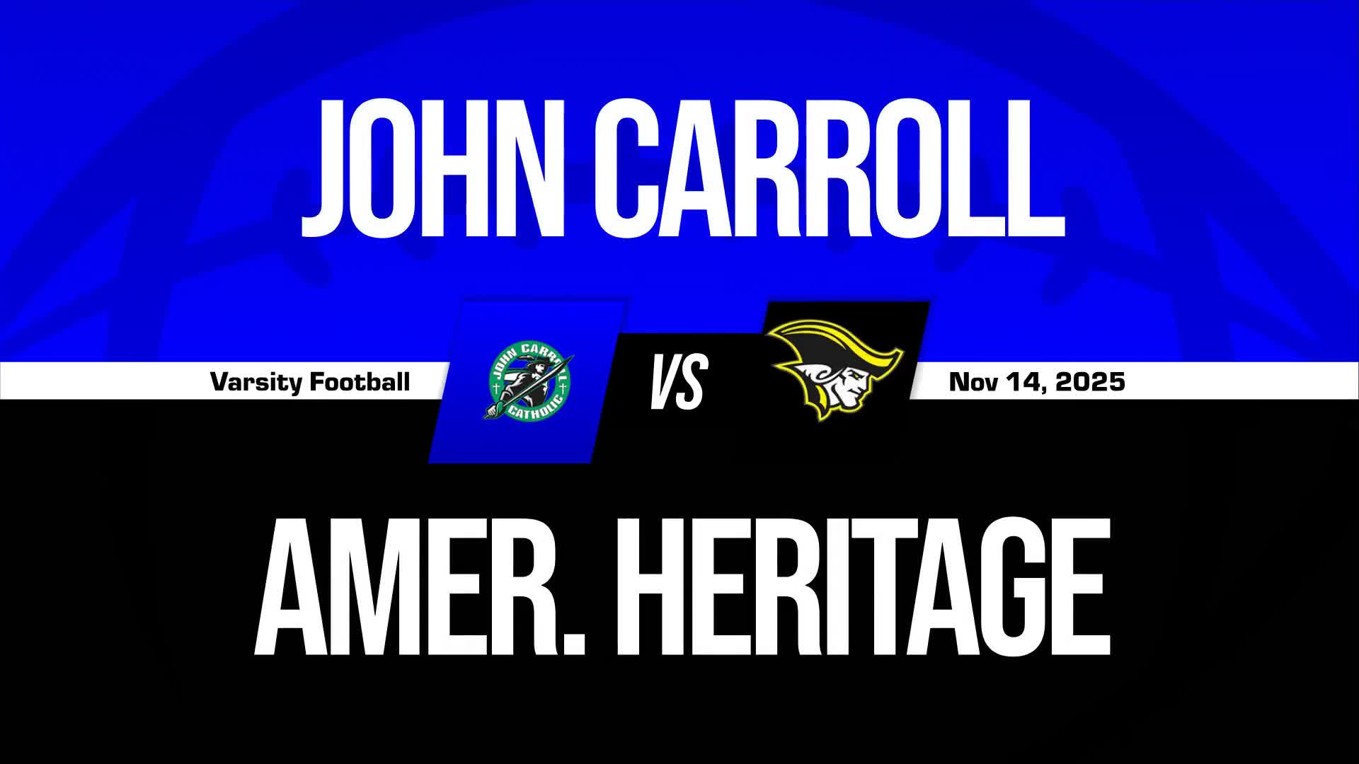 Leon Strawder Game Report: vs John Carroll Catholic