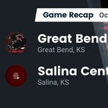 Football Game Recap: Salina Central Mustangs vs. Great Bend Panthers