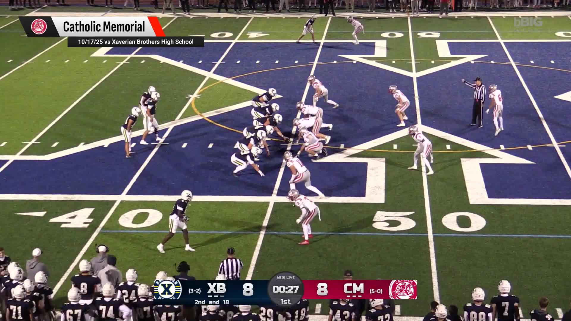 Football Recap: 12 Straight Home  Wins for Catholic Memorial + How To Watch