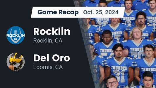 Football Game Preview: Rocklin Thunder vs. Oak Ridge Trojans