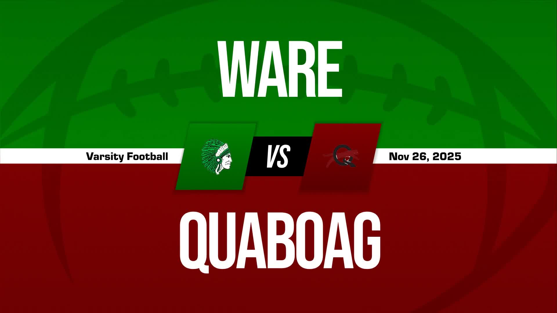 Football Recap: Quaboag Regional Comes Up Short + How To Watch