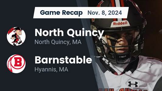 Football Recap: Barnstable Drops Season-High Score on North Quin